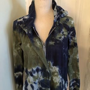 Jack by BBdakota jacket ; tie dyed